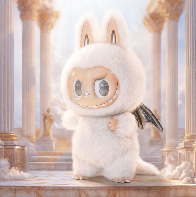 Zimomo The Monsters: ANGEL IN CLOUDS Vinyl Face Doll
